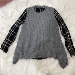 Flannel Sweater